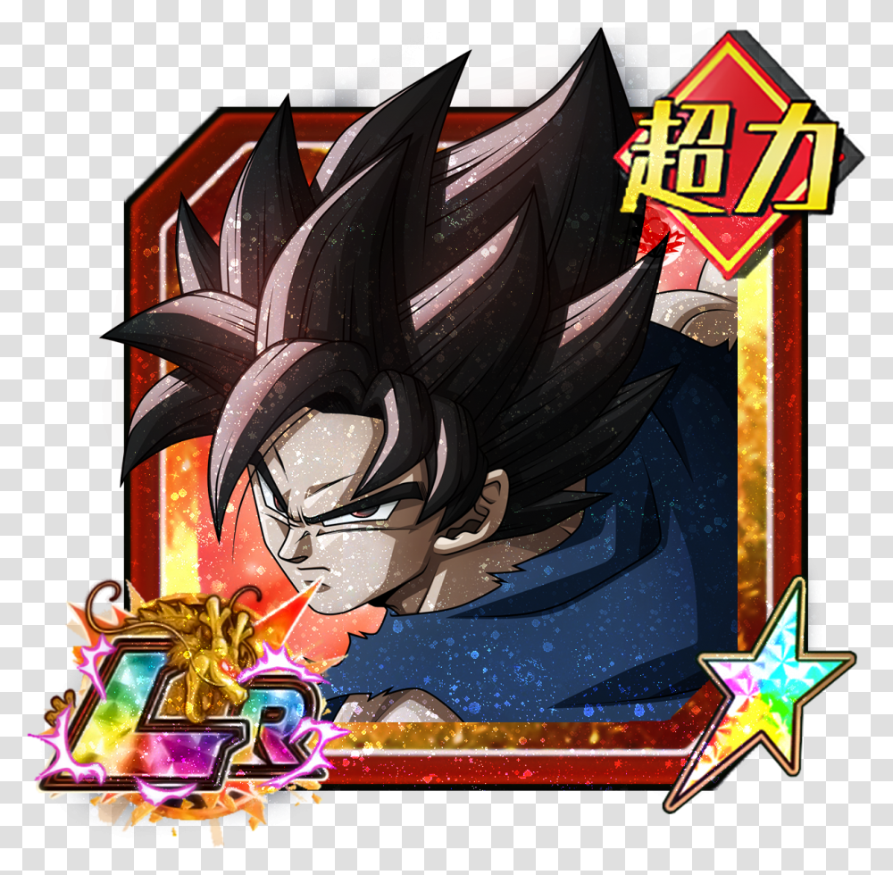 Super Saiyan God Goku Dragon Ball Dokkan Battle, Comics, Book Transparent Png