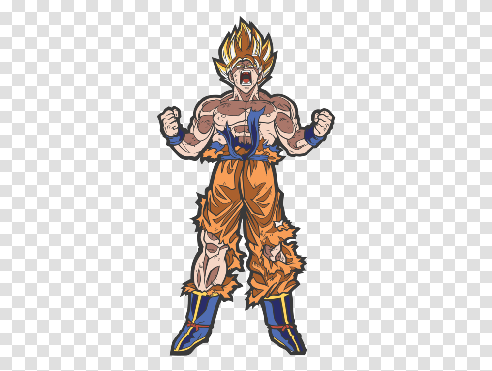 Super Saiyan Goku Figpin Dragon Ball Goku Ssj, Person, Human, Astronaut Transparent Png