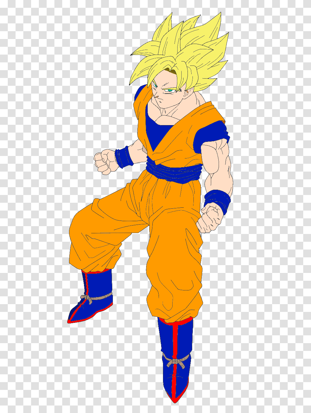 Super Saiyan Goku, Person, Human, Costume, Astronaut Transparent Png