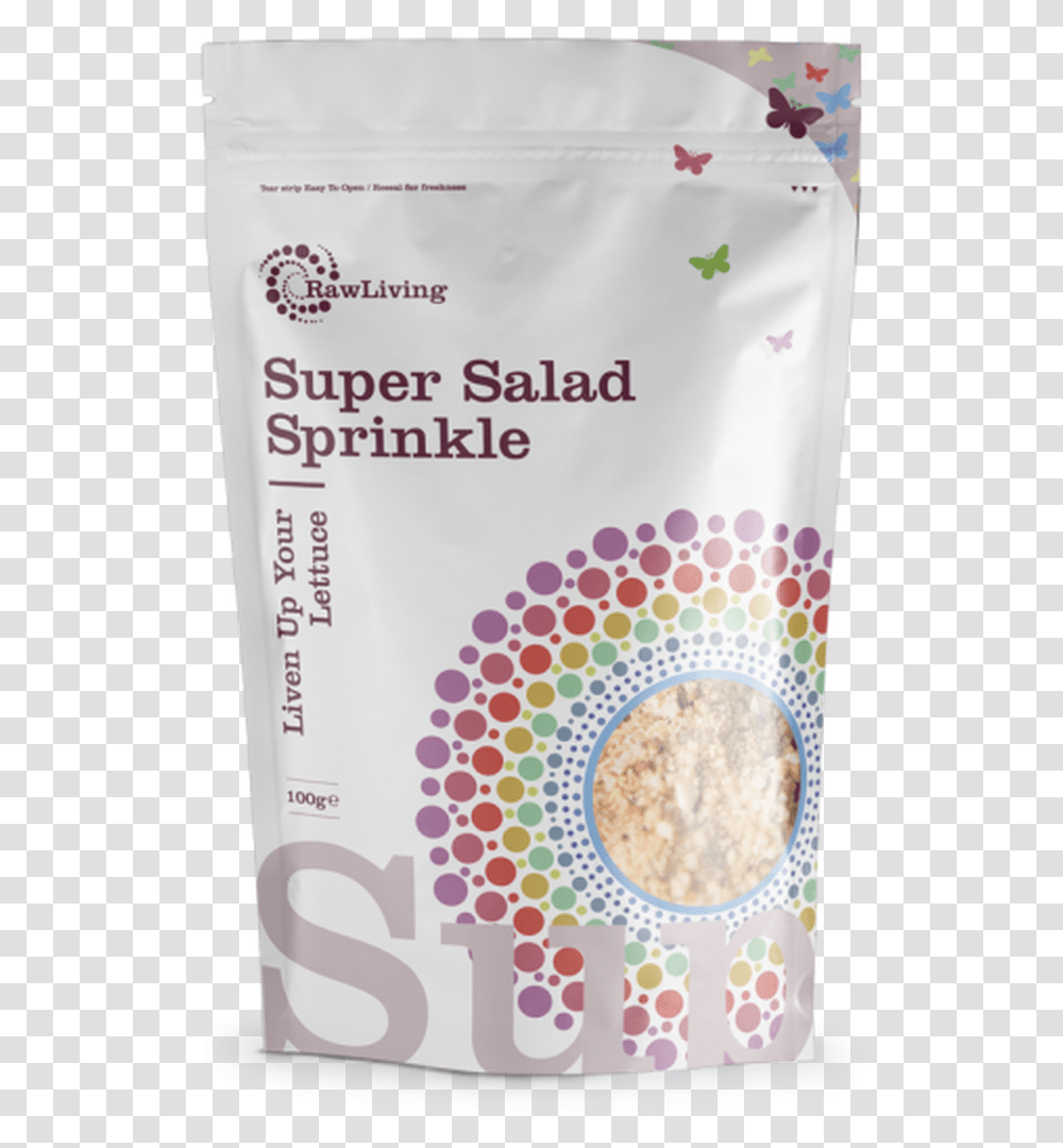 Super Salad Sprinkle 100g Sprinkles, Food, Advertisement, Paper, Seasoning Transparent Png