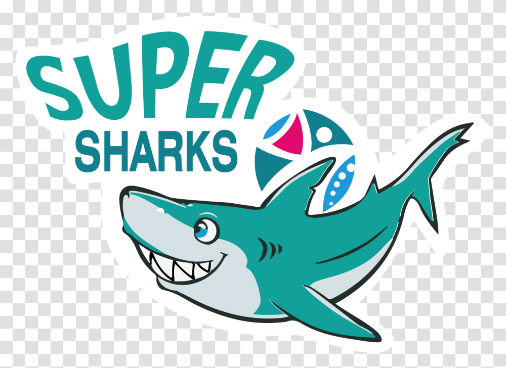Super Sharks Logo City Of Greater Geraldton, Animal, Sea Life, Fish Transparent Png