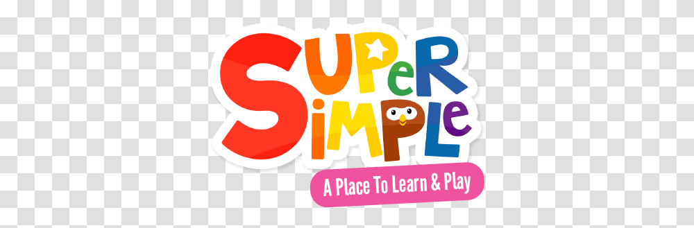 Super Simple Kids Songs Shows And Free Resources Super Simple Songs, Text, Alphabet, Label, Word Transparent Png