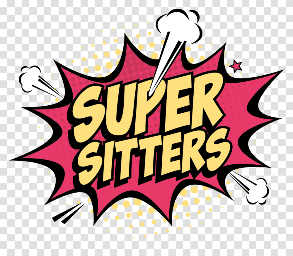 Super Sitters Logo Illustration, Poster, Leisure Activities Transparent Png