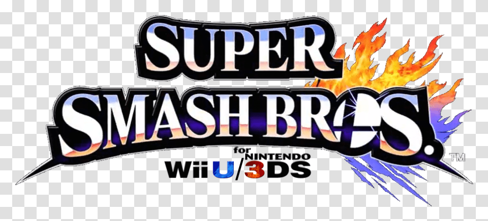 Super Smash Bros 4 Logo, Word, Alphabet Transparent Png