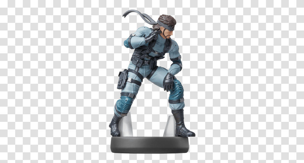 Super Smash Bros Amiibo Snake, Person, Human, Suit, Overcoat Transparent Png