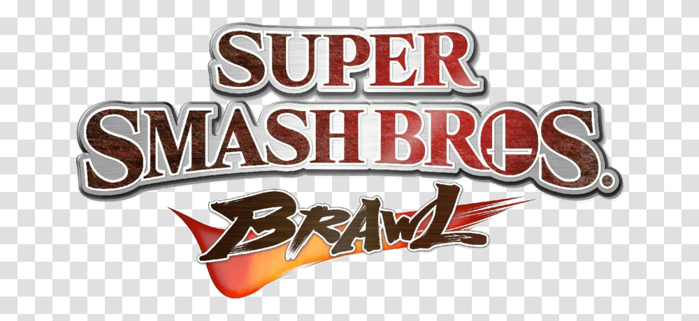 Super Smash Bros Brawl Logo, Label, Word, Alphabet Transparent Png