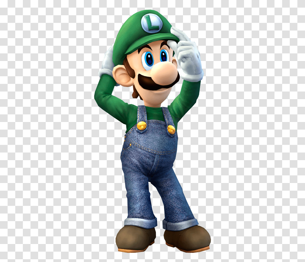 Super Smash Bros Brawl Luigi Download Super Smash Bros Brawl Luigi, Pants, Apparel, Person Transparent Png
