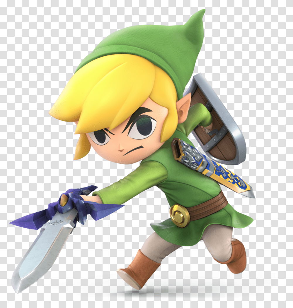 Super Smash Bros Characters, Figurine, Legend Of Zelda, Toy, Elf Transparent Png