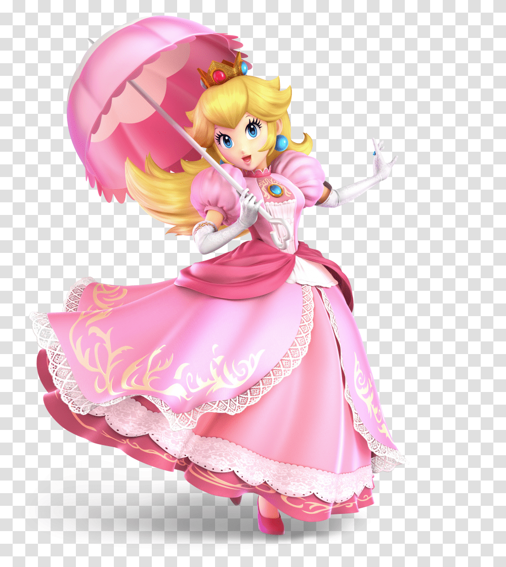 Super Smash Bros Characters Princess Peach Transparent Png