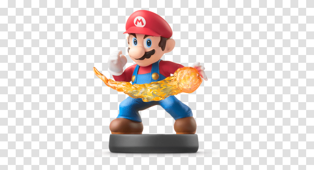 Super Smash Bros Mario Amiibo, Toy, Super Mario, Figurine, Person Transparent Png