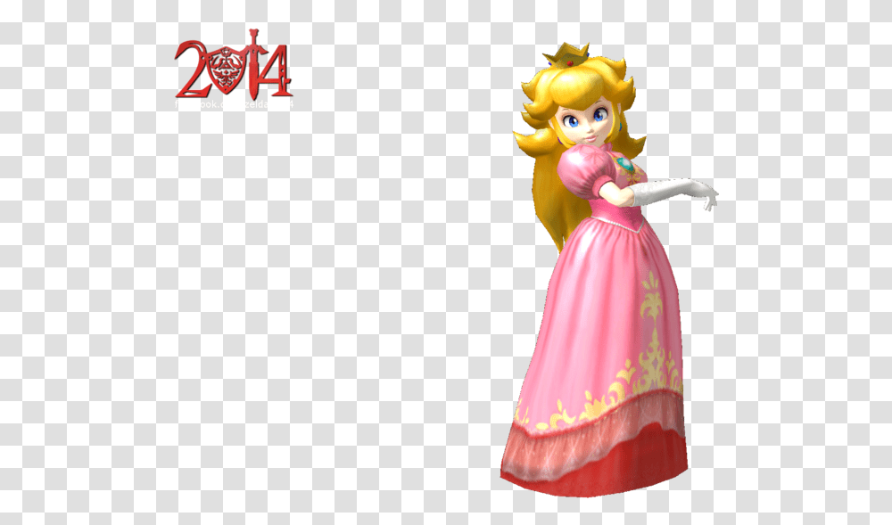 Super Smash Bros Melee Peach, Doll, Toy, Figurine, Person Transparent Png