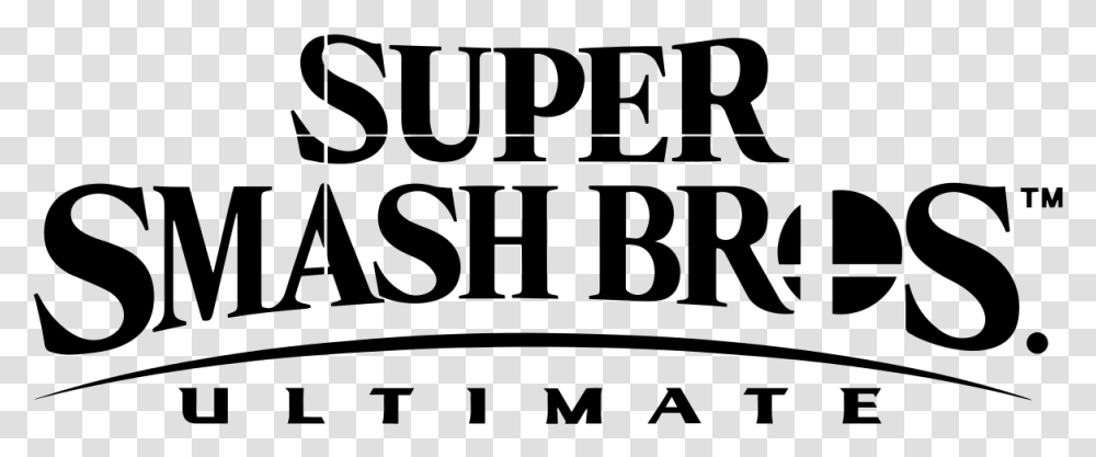 Super Smash Bros Ultimate Logo, Gray, World Of Warcraft Transparent Png