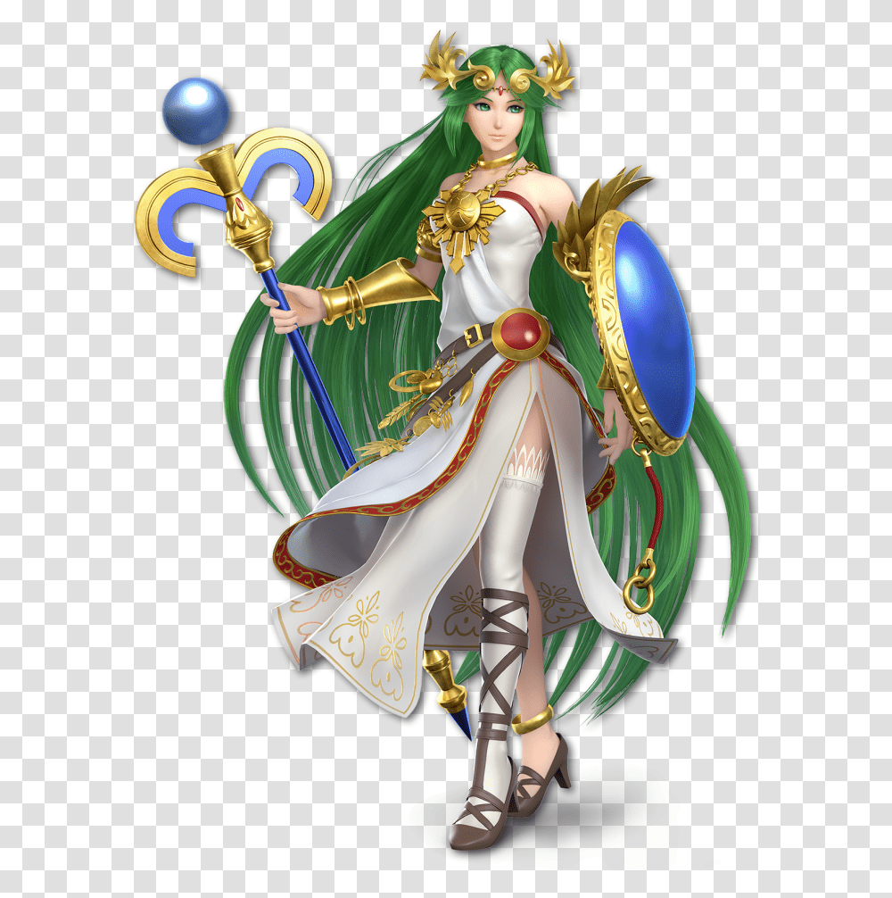 Super Smash Bros Ultimate Palutena, Doll, Toy, Costume, Person Transparent Png