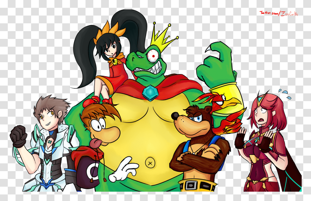 Super Smash Bros Ultimate Rayman Transparent Png