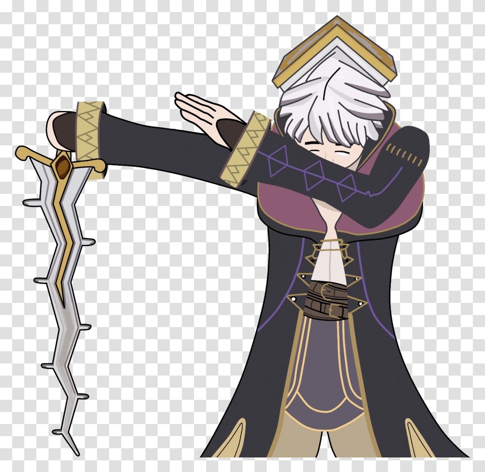 Super Smash Bros Ultimate Robin Amiibo Fire Emblem Cartoon, Bow, Knight, Duel, Doodle Transparent Png