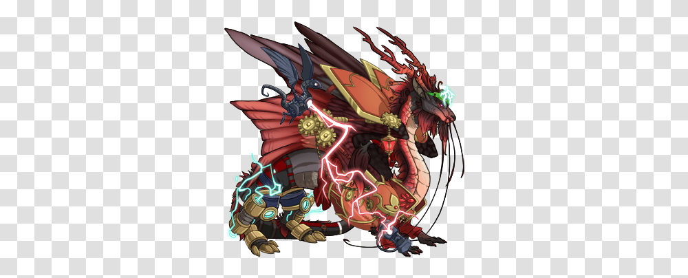 Super Smash Brothers Fandragons Gryffindor As A Dragon, Painting, Art Transparent Png