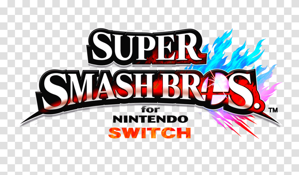 Super Smash Brothers Switch Logo, Word, Crowd, Outdoors Transparent Png