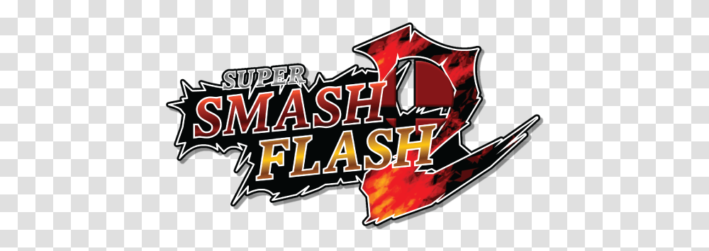 Super Smash Flash 2 Logo Super Smash Flash 2 Logo, Text, Word, Leisure Activities, Plant Transparent Png