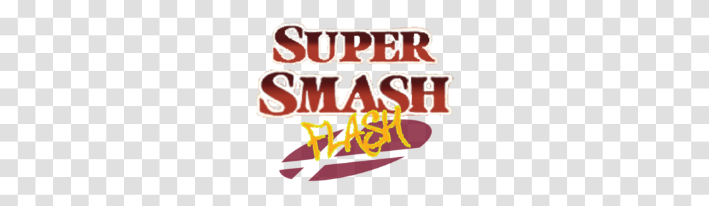 Super Smash Flash Logo, Food, Leisure Activities, Pants Transparent Png