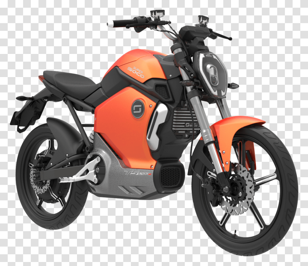 Super Soco Ts, Motorcycle, Vehicle, Transportation, Machine Transparent Png