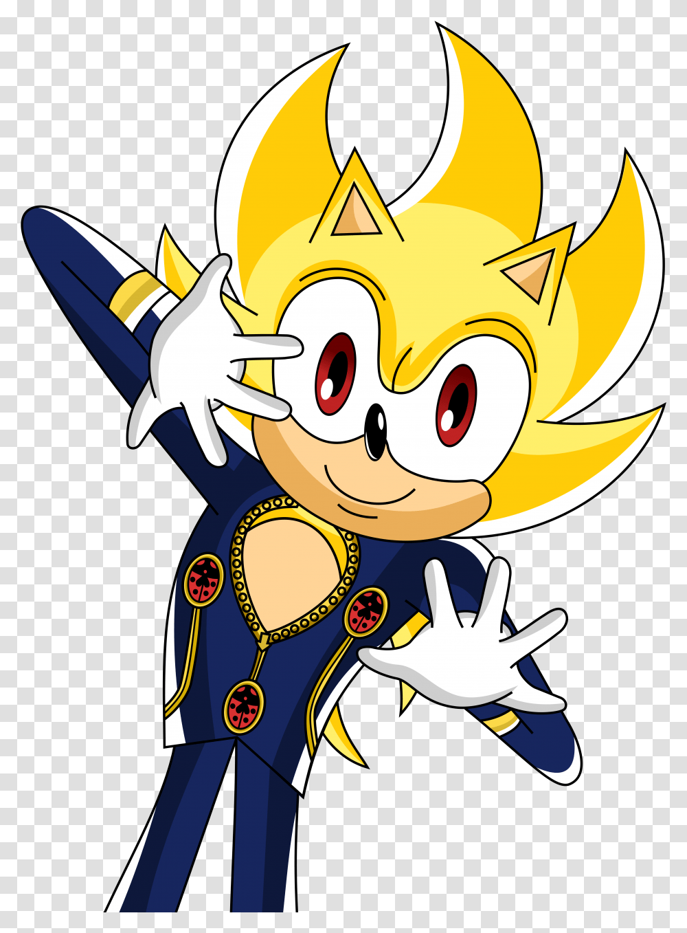 Super Sonic As Giorno Giovanna By Nupiethehero Giorno Giovanna Sonic, Performer, Art, Graphics, Magician Transparent Png