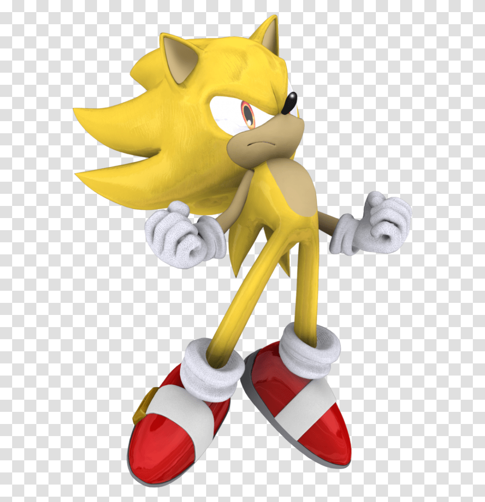 Super Sonic D Modern Super Sonic The Hedgehog, Toy, Figurine, Mascot Transparent Png