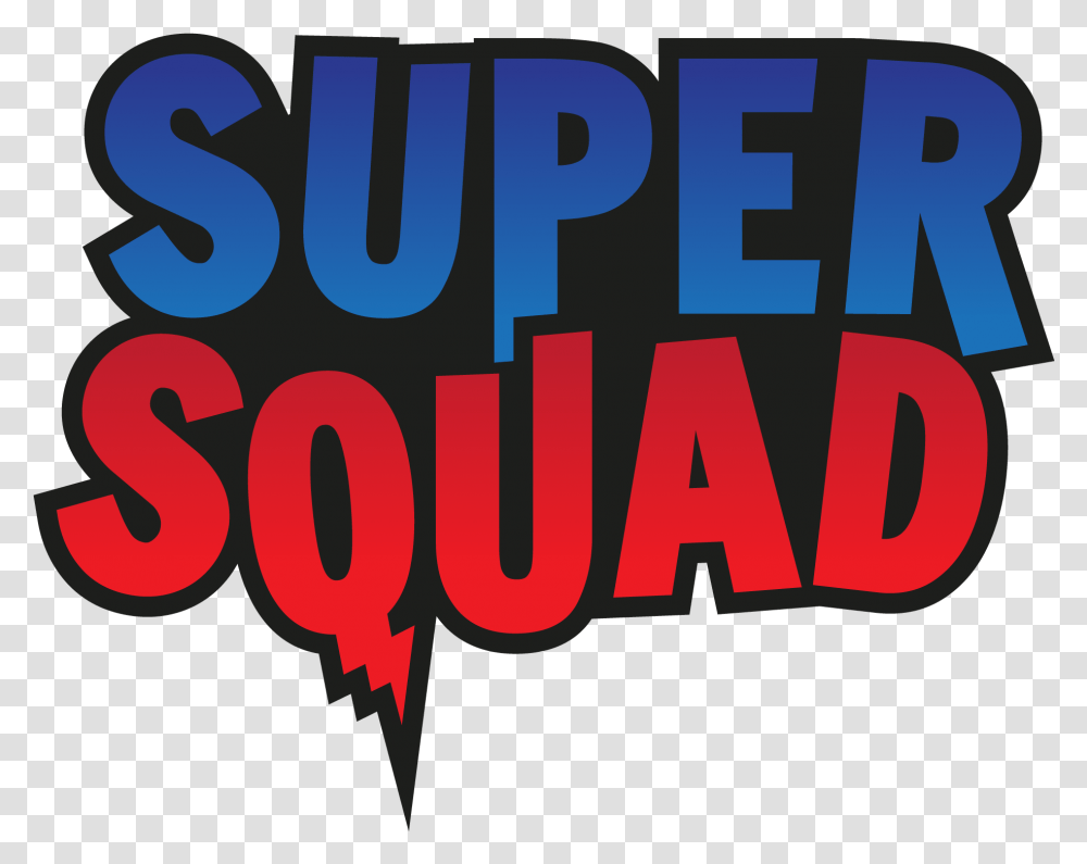 Super Squad Presskit Super Squad, Word, Text, Alphabet, Label Transparent Png