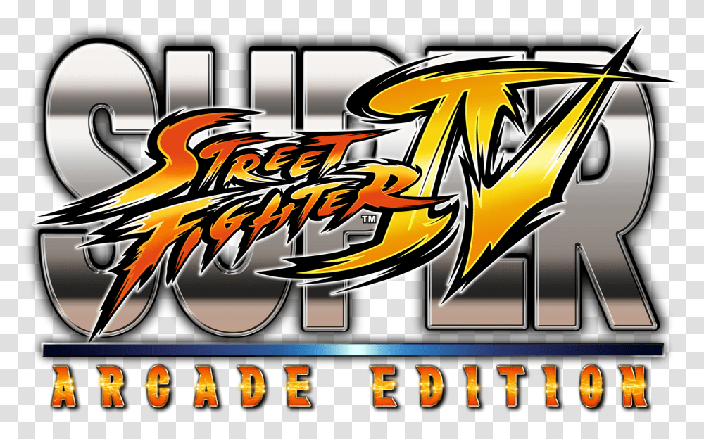 Super Street Fighter 4 Logo, Word, Alphabet Transparent Png