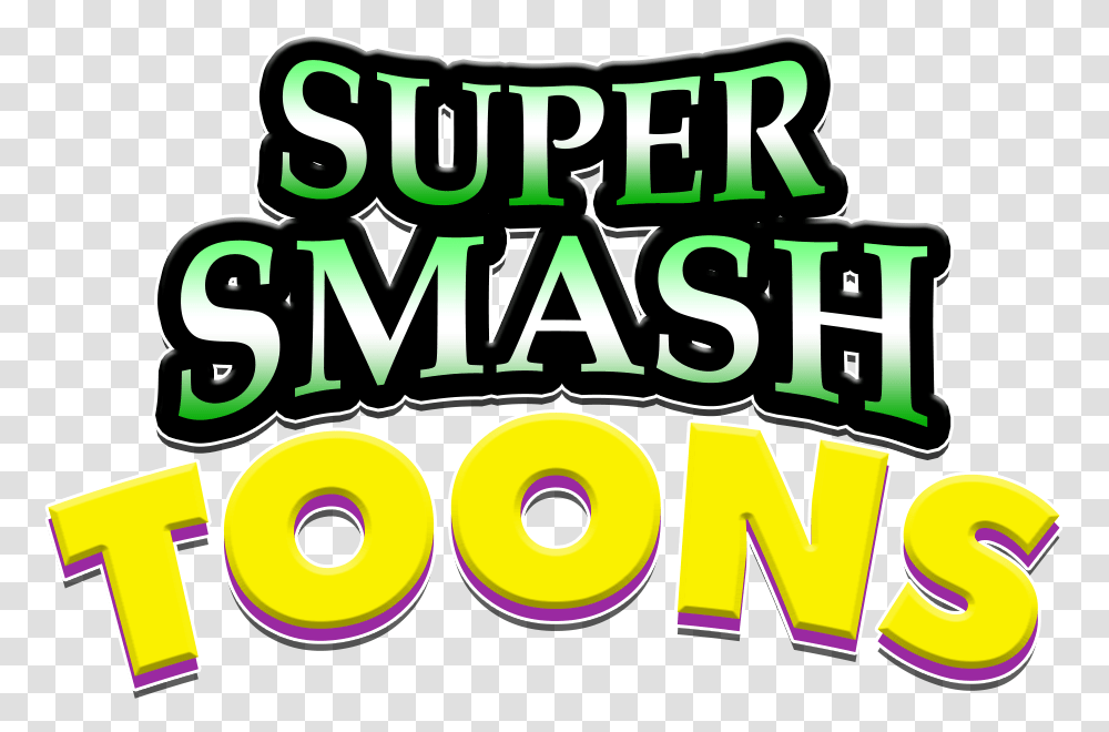 Super Super Smash Bros Toons Logo, Word, Alphabet, Bazaar Transparent Png