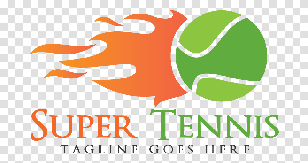 Super Tennis Logo Design Graphic Design, Leaf, Plant, Poster, Advertisement Transparent Png