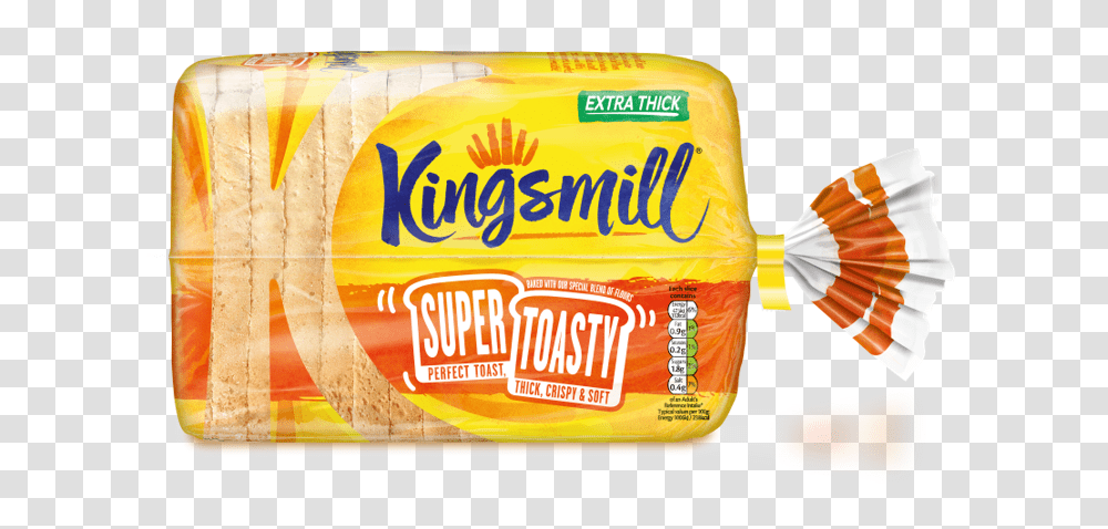 Super Toasty Kingsmill 50 50 Bread, Food, Hot Dog, Snack Transparent Png