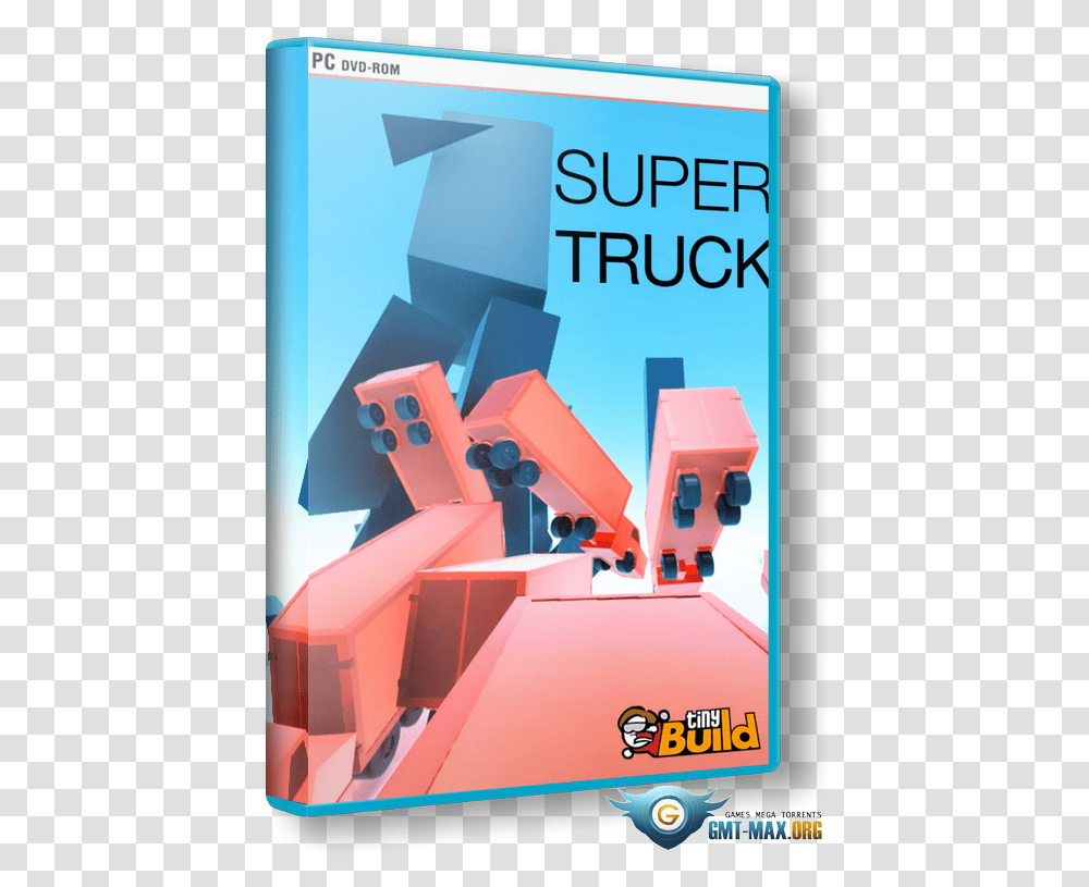 Super Truck Clustertruck V Tinybuild Games, Toy, Robot, Minecraft, Poster Transparent Png
