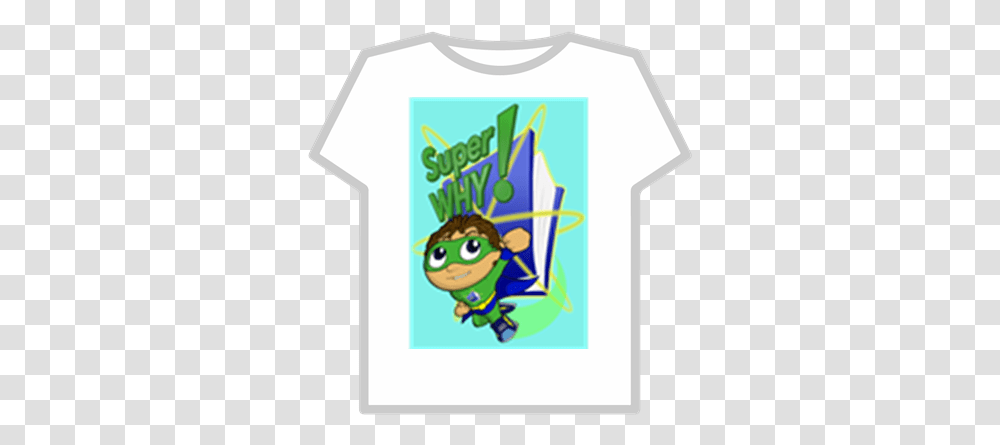 Super Why Roblox Cartoon, Clothing, Apparel, T-Shirt, Number Transparent Png