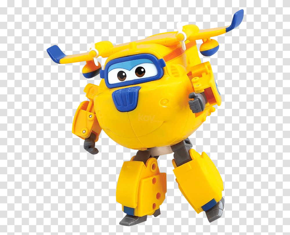 Super Wings Donnie Download Super Wings Donnie, Toy, Robot Transparent Png