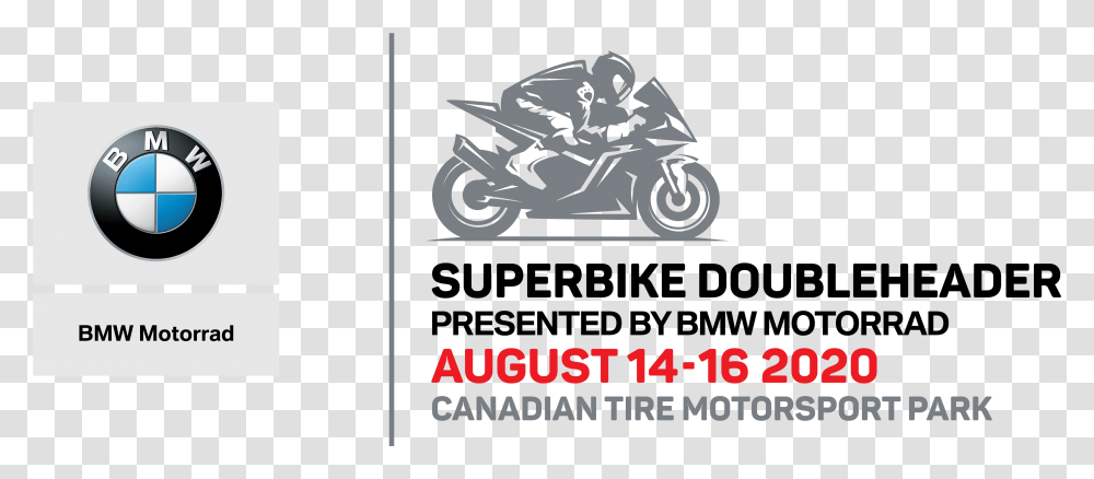 Superbike Doubleheader Presented By Bmw Motorrad - Canadian Mrf Ceat Logo, Text, Alphabet, Soccer Ball, Motorcycle Transparent Png
