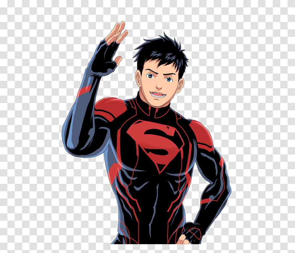 Superboy High Quality Image Arts, Sleeve, Apparel, Long Sleeve Transparent Png