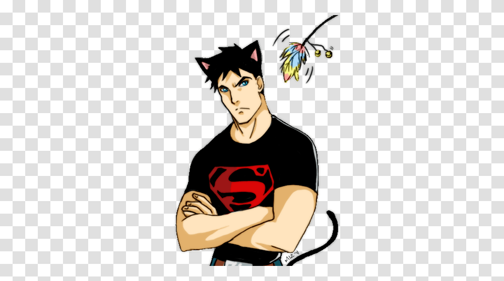 Superboy, Person, Book, Comics Transparent Png