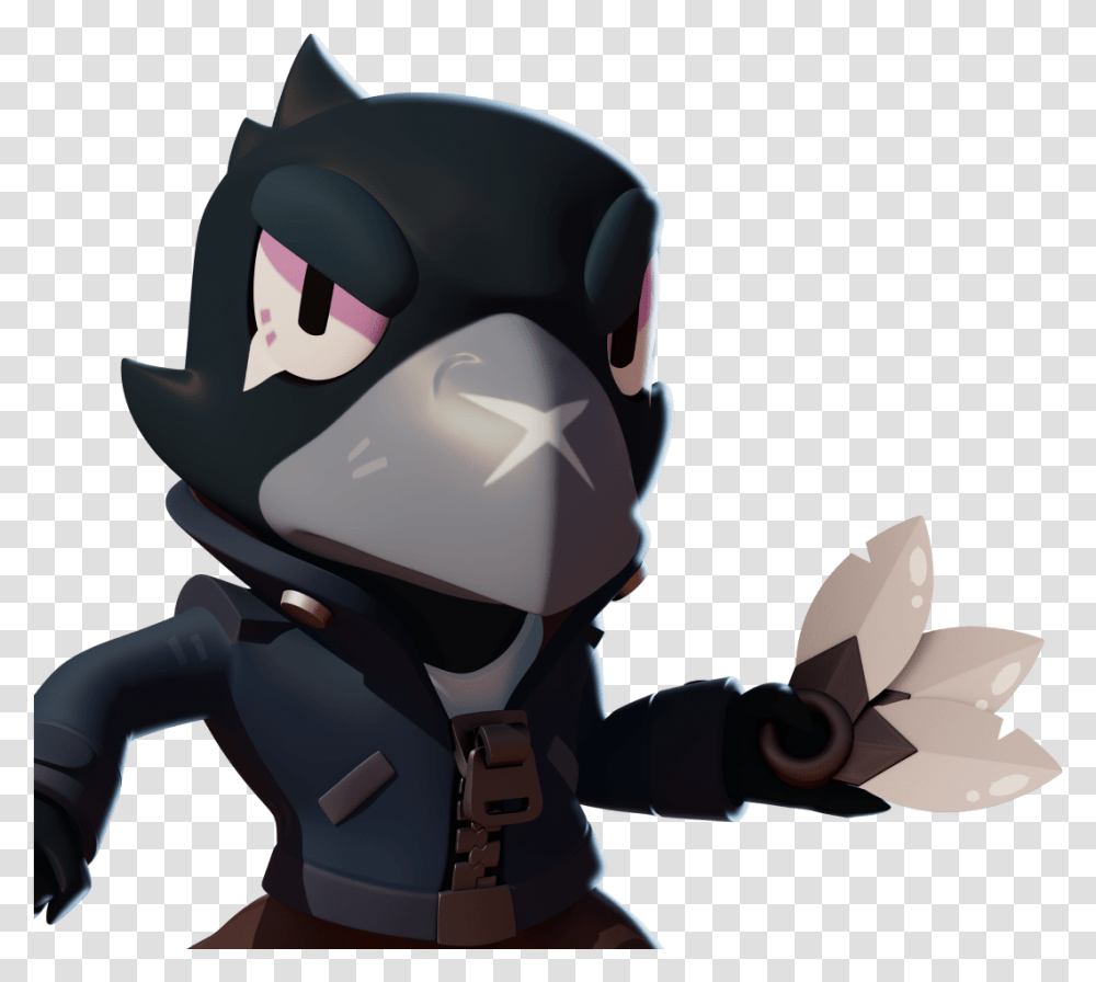 Supercell Make Explore And Create Content For Brawl Stars Crow Brawl Stars, Helmet, Clothing, Apparel, Ninja Transparent Png