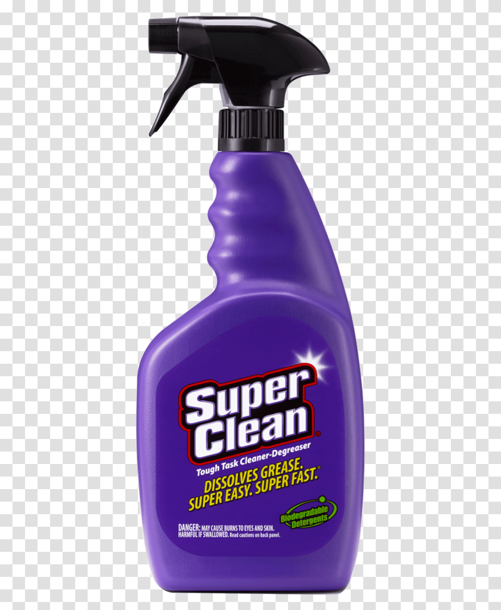 Superclean Cleaner Degreaser Super Clean Degreaser, Bottle, Beer, Alcohol, Beverage Transparent Png