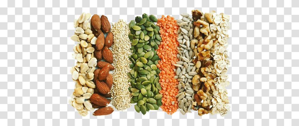 Superfoods Seeds, Plant, Vegetable, Almond, Nut Transparent Png