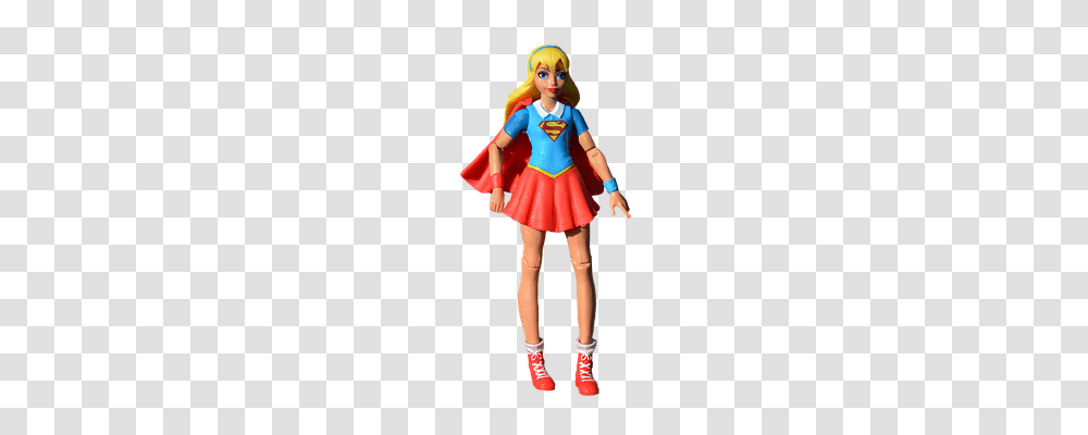 Supergirl Person, Figurine, Toy, Doll Transparent Png