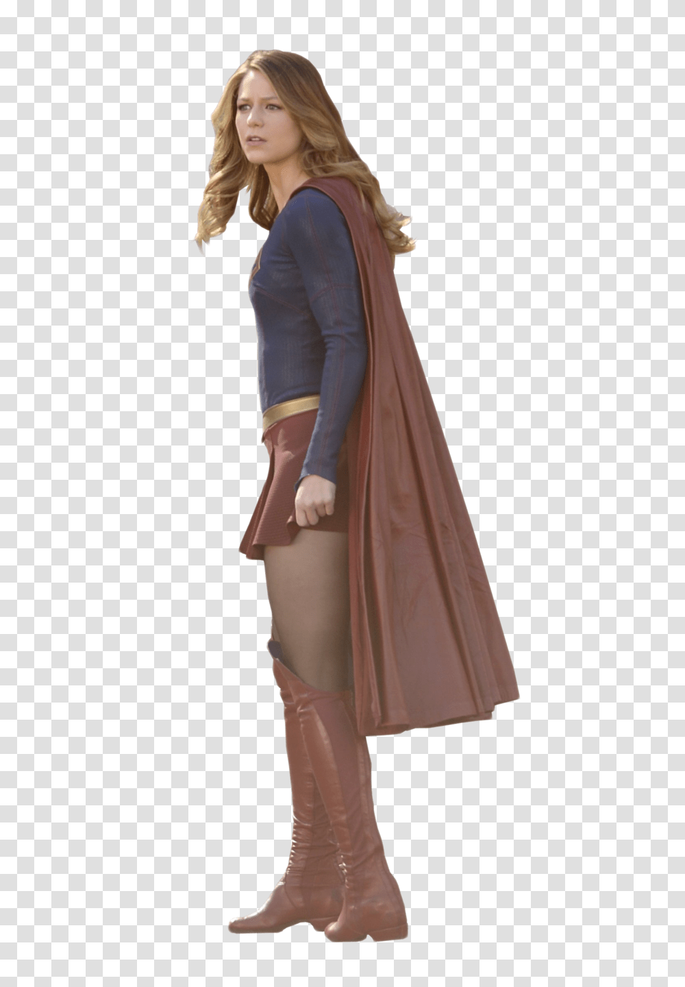 Supergirl, Character, Apparel, Evening Dress Transparent Png