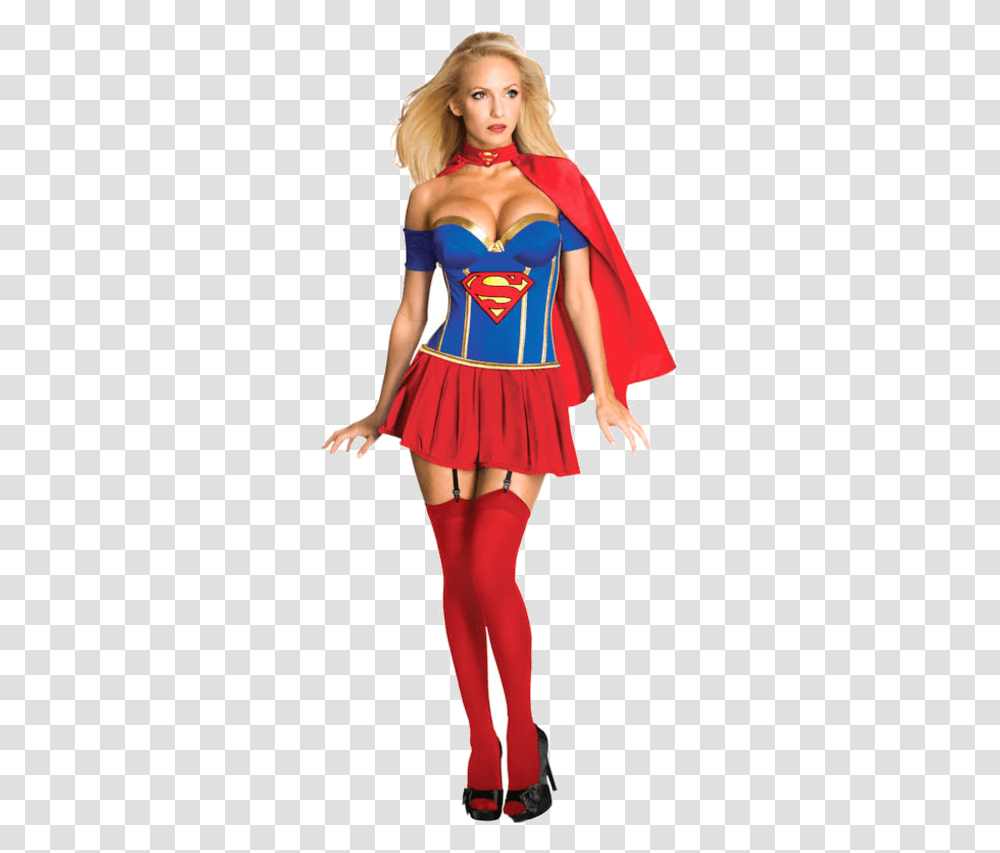 Supergirl, Character, Costume, Person, Human Transparent Png