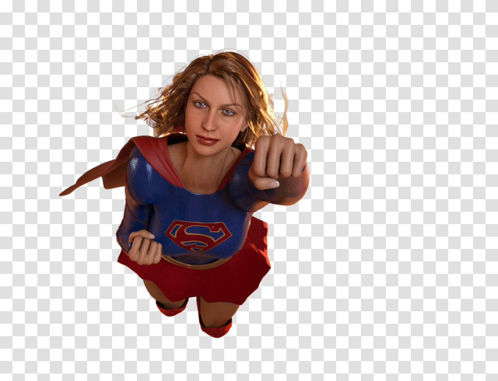 Supergirl, Character, Sleeve, Long Sleeve Transparent Png