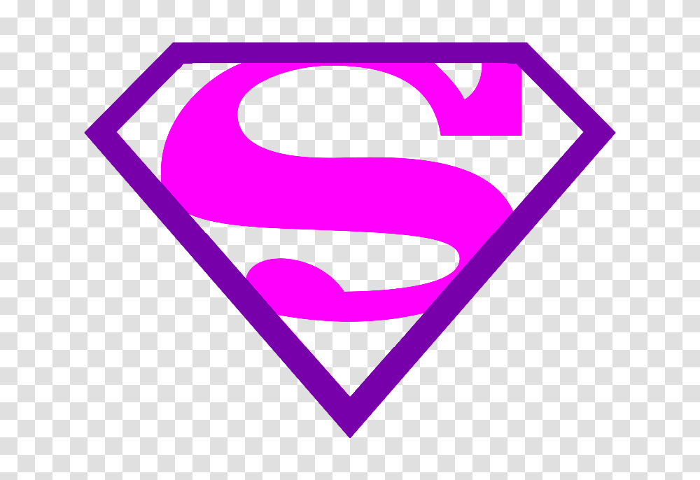 Supergirl Clipart Emblem Pink, Logo, Plot Transparent Png