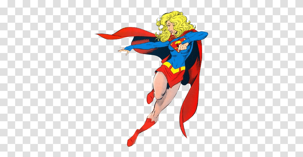 Supergirl Clipart, Person, Human, Comics, Book Transparent Png