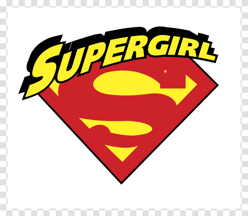 Supergirl Clipart Silhouette, Label, Logo Transparent Png