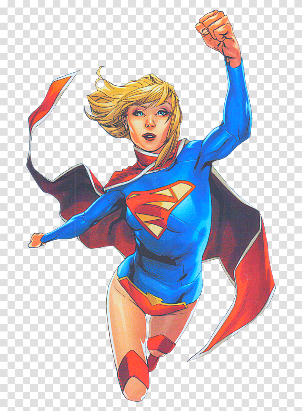Supergirl Clipart Superboy Supergirl New 52, Dance Pose, Leisure Activities, Person Transparent Png