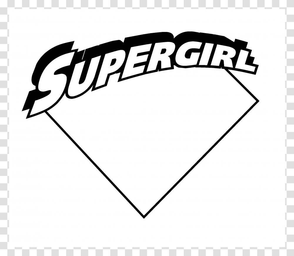 Supergirl, Label, Triangle Transparent Png