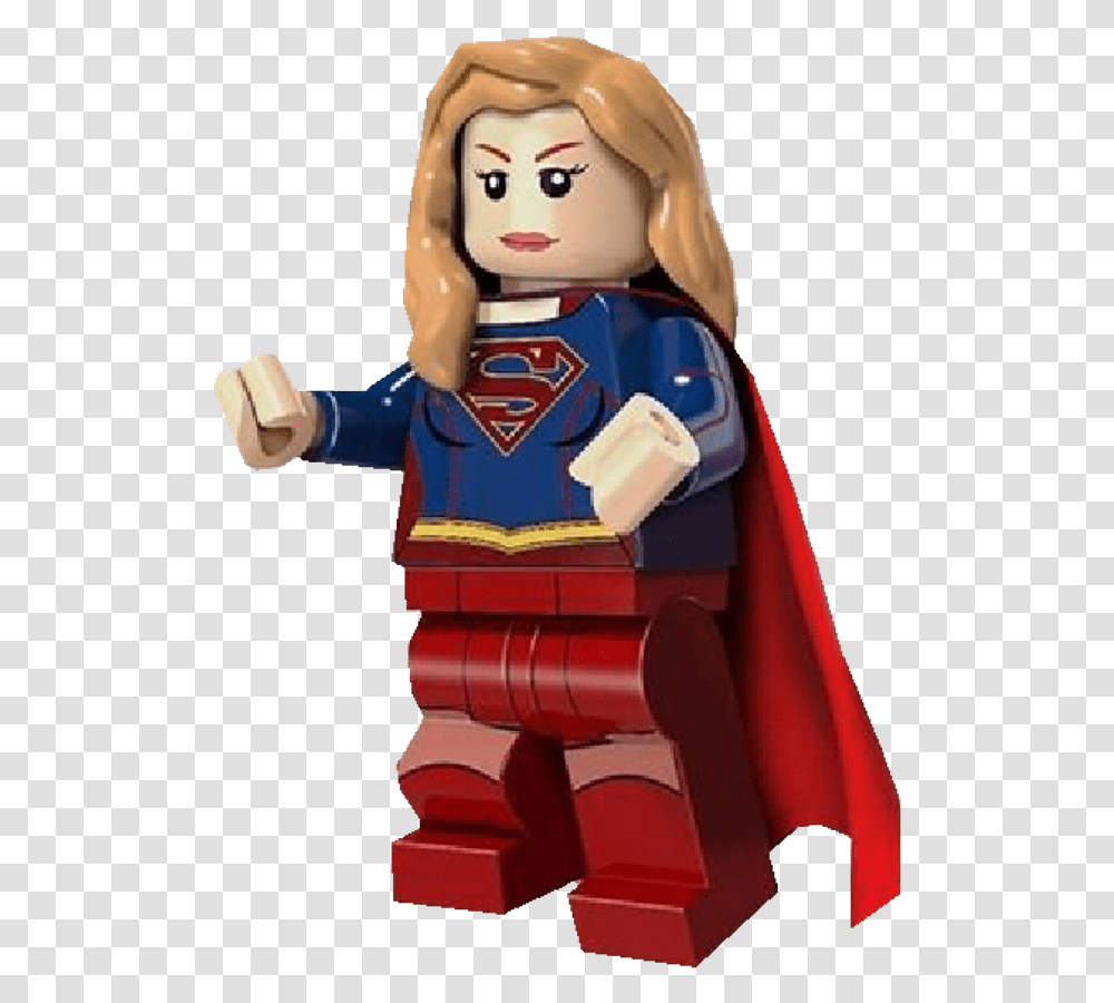 Supergirl Lego, Toy, Figurine, Doll, Costume Transparent Png